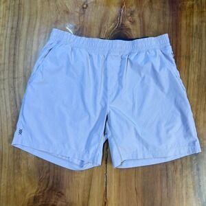 Rhone Mens Shorts XL Flat Front Athletic Casual Running Lined Gym Fitness E12